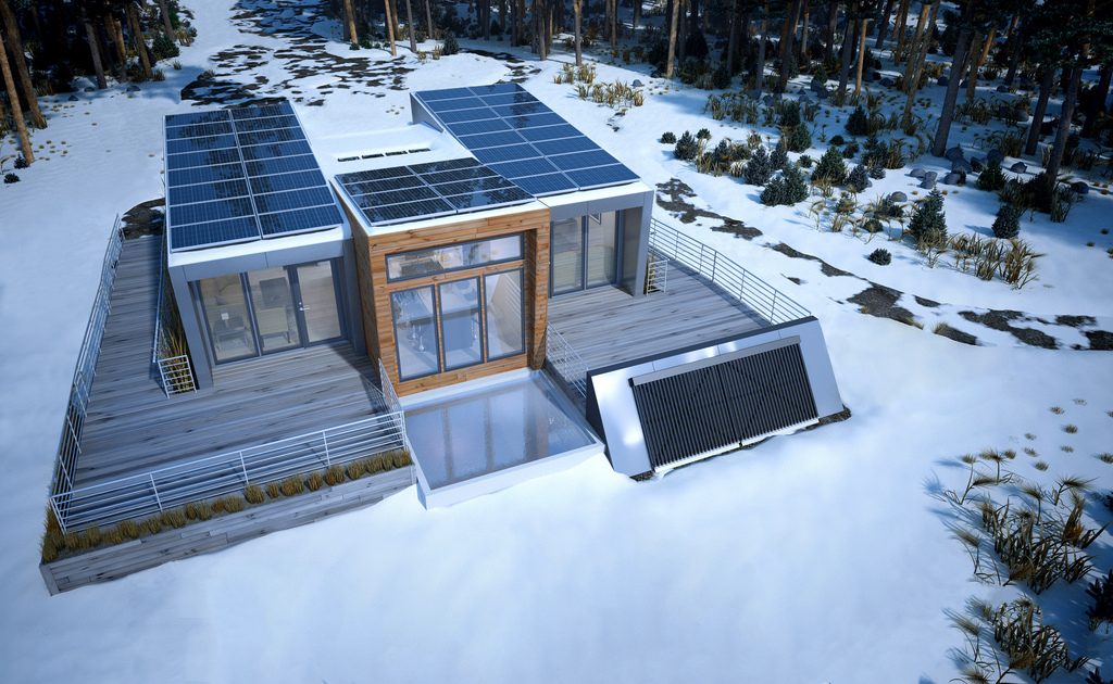 Solar Panels in winter