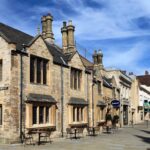 listed buildings in a town