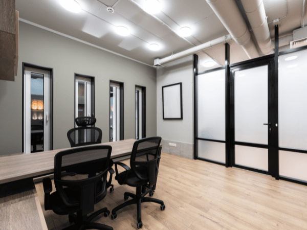 Energy Efficient Lighting in a Modern Office  | Falcon Energy