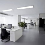 Modern office with energy efficient LED lighting | Falcon Energy