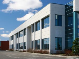 modern industrial building